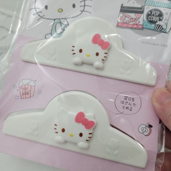 Brand New Japan Sanrio Hello Kitty Kitchen/Bag Clips - Picture 2 of 5
